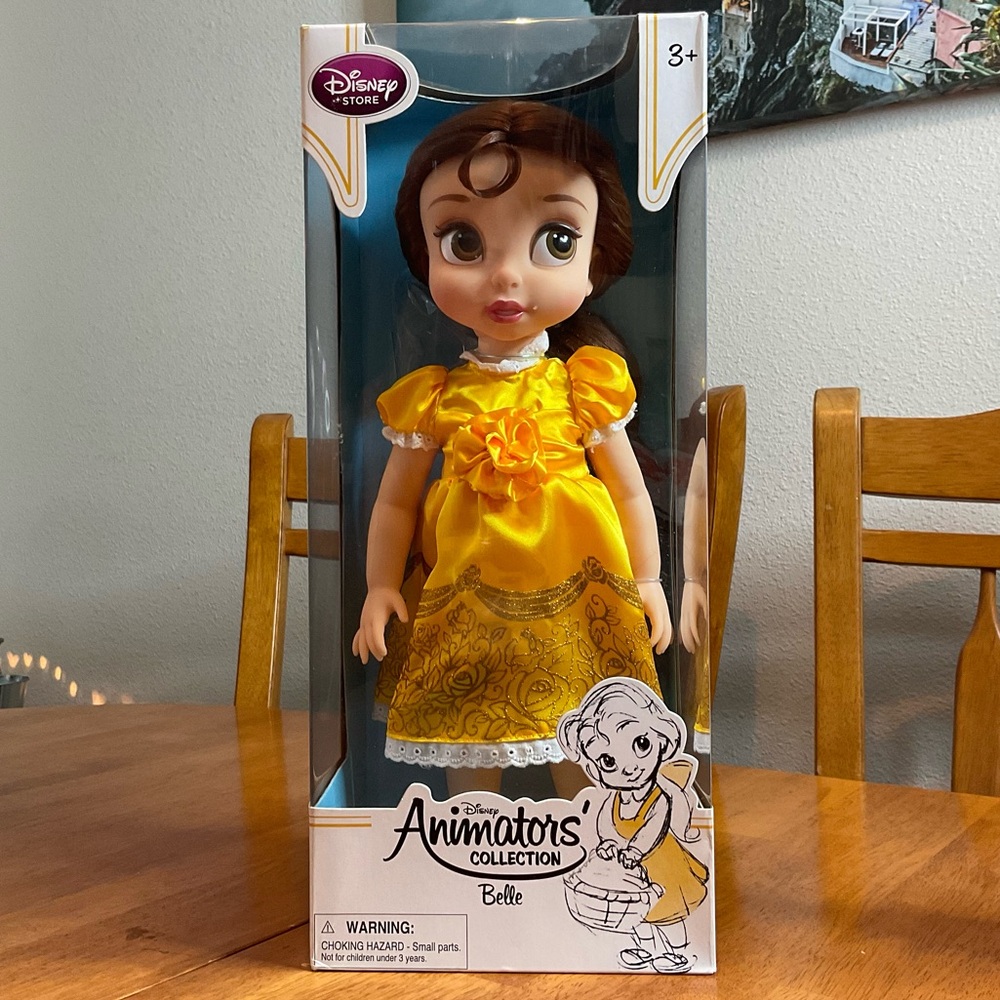 Disney Animators' Collection Belle Doll - Yellow
